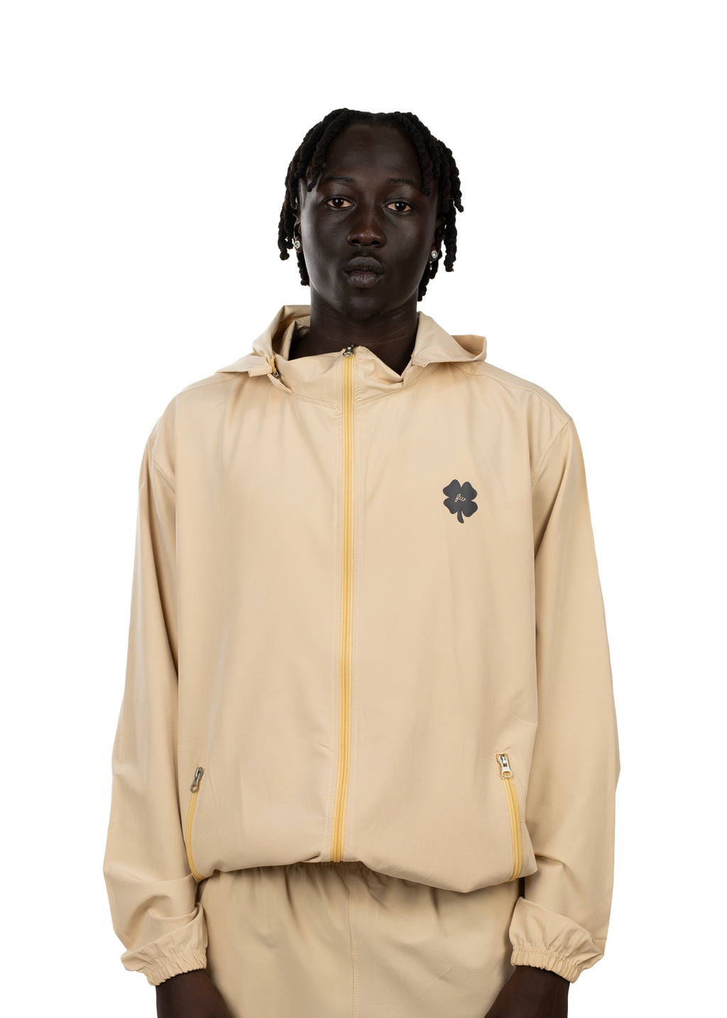 Men Nude Active Hoodie