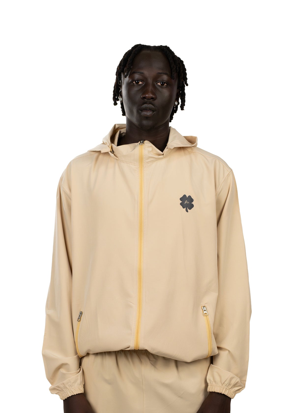 Men Nude Active Hoodie
