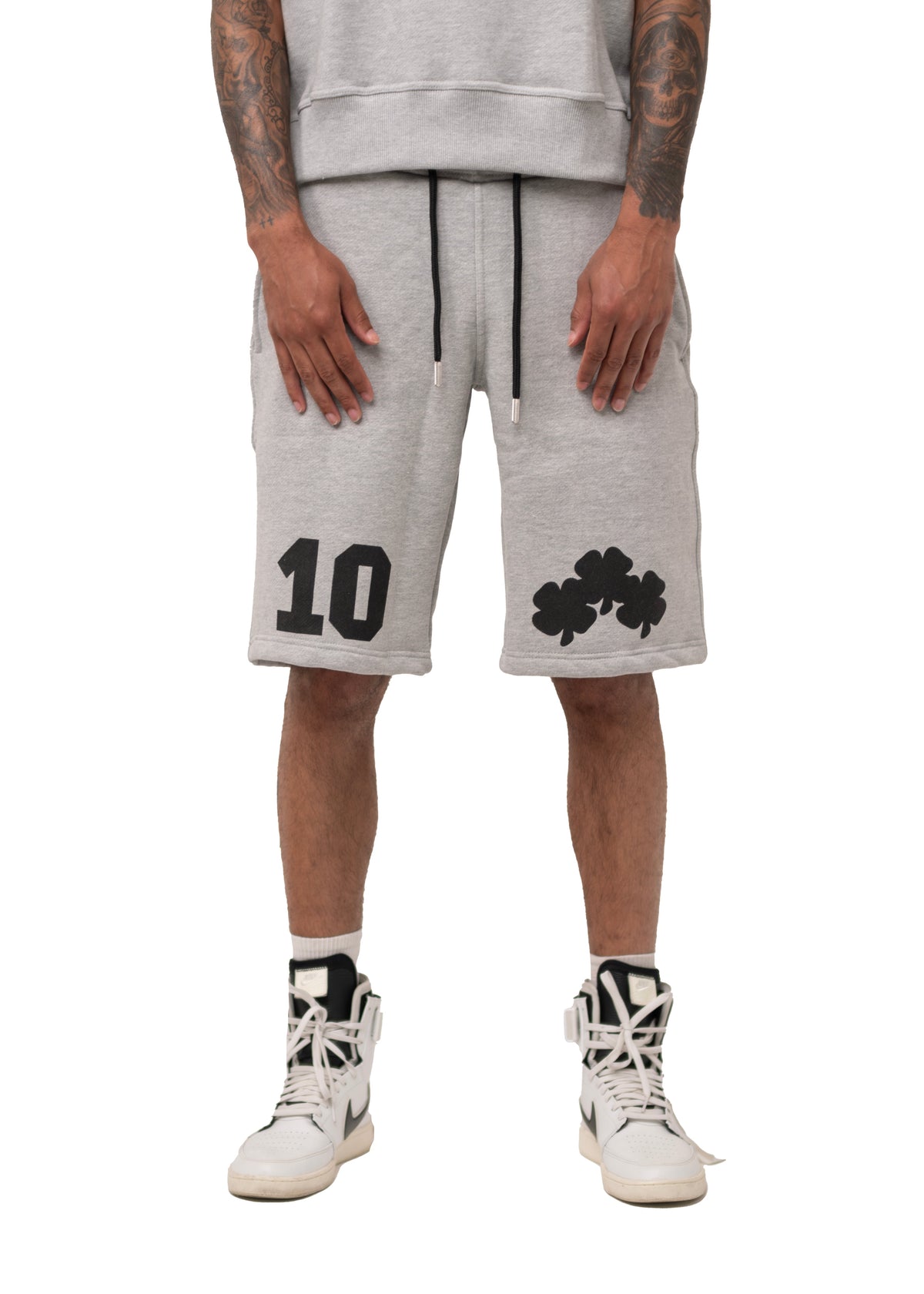 Gray Anniversary Shorts