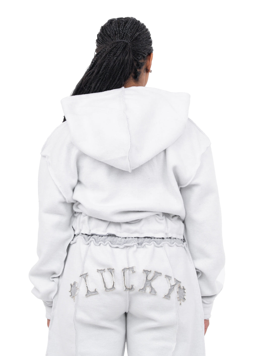 Inside Out Crop Hoodie