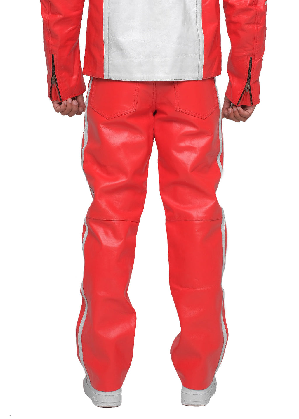 Red Leather Pants