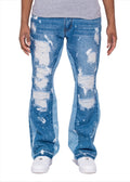 Flare Denim Pants
