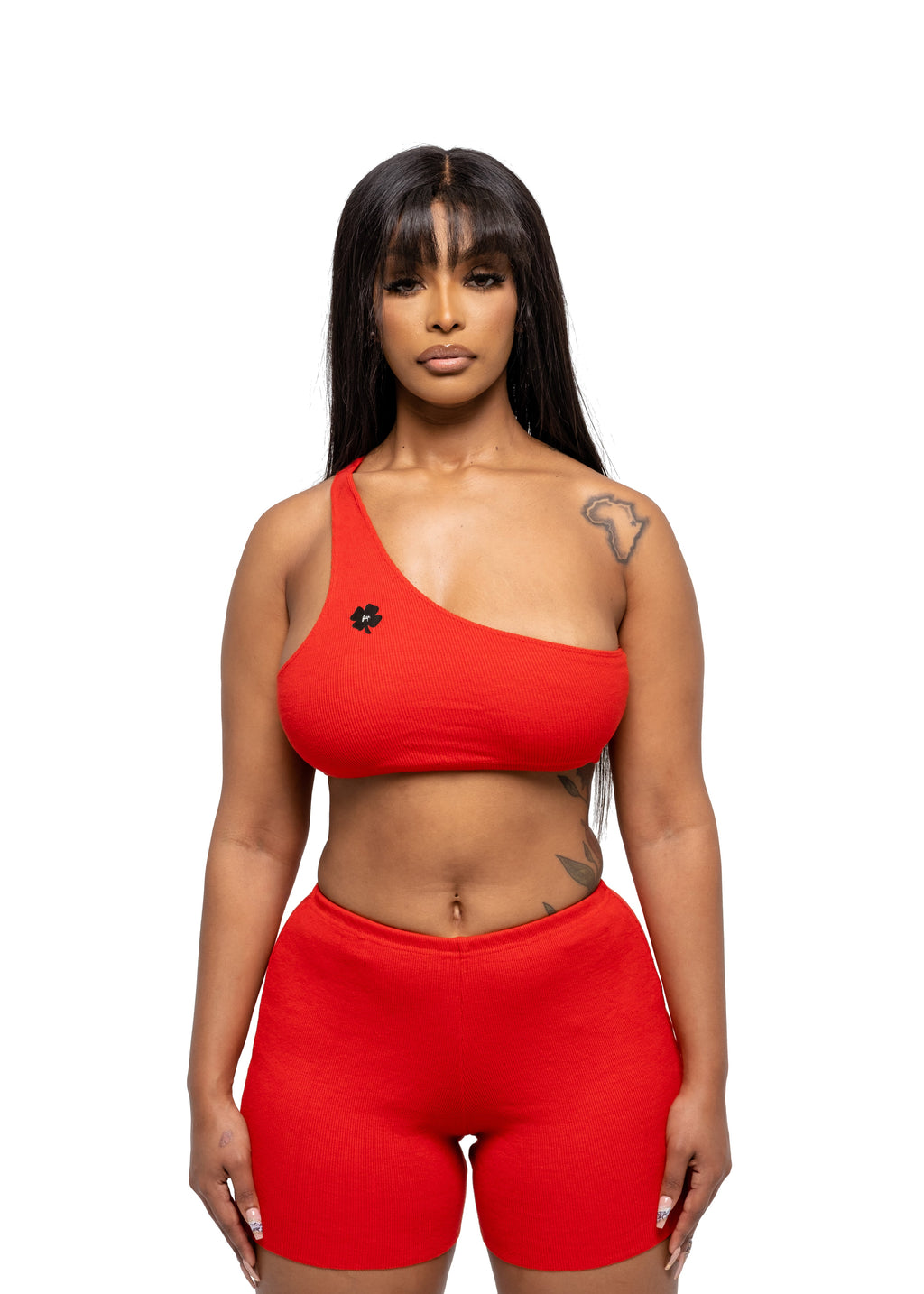 One Shoulder Crop Top