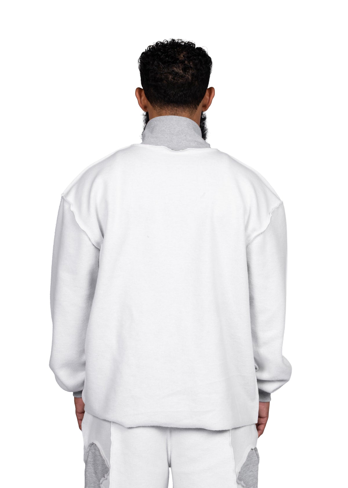 Full Zip Inside Out Hoodie